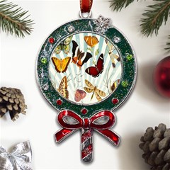 Butterfly-love Metal X mas Lollipop With Crystal Ornament by nateshop