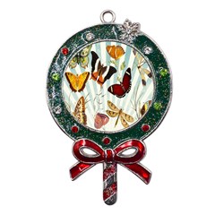 Butterfly-love Metal X mas Lollipop With Crystal Ornament by nateshop