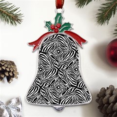 Design-85 Metal Holly Leaf Bell Ornament by nateshop