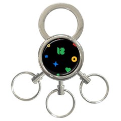 Wallpaper 3-ring Key Chain by nateshop