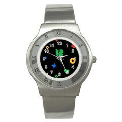 Wallpaper Stainless Steel Watch by nateshop