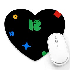 Wallpaper Heart Mousepad by nateshop