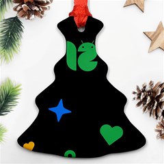 Wallpaper Ornament (christmas Tree) 