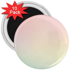 Pastel , Purple, Pink, Blue, Light, Mix 3  Magnets (10 Pack)  by nateshop