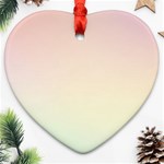 Pastel , Purple, Pink, Blue, Light, Mix Ornament (Heart) Front