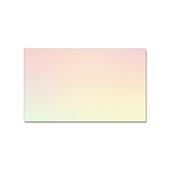 Pastel , Purple, Pink, Blue, Light, Mix Sticker Rectangular (10 Pack)