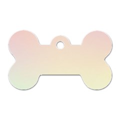 Pastel , Purple, Pink, Blue, Light, Mix Dog Tag Bone (one Side) by nateshop