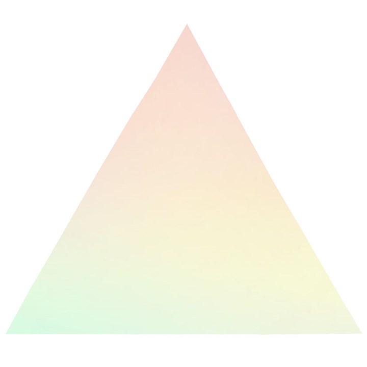 Pastel , Purple, Pink, Blue, Light, Mix Wooden Puzzle Triangle