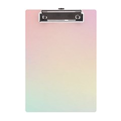 Pastel , Purple, Pink, Blue, Light, Mix A5 Acrylic Clipboard by nateshop