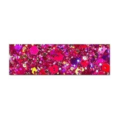 Pink Glitter, Cute, Girly, Glitter, Pink, Purple, Sparkle Sticker Bumper (100 Pack) by nateshop