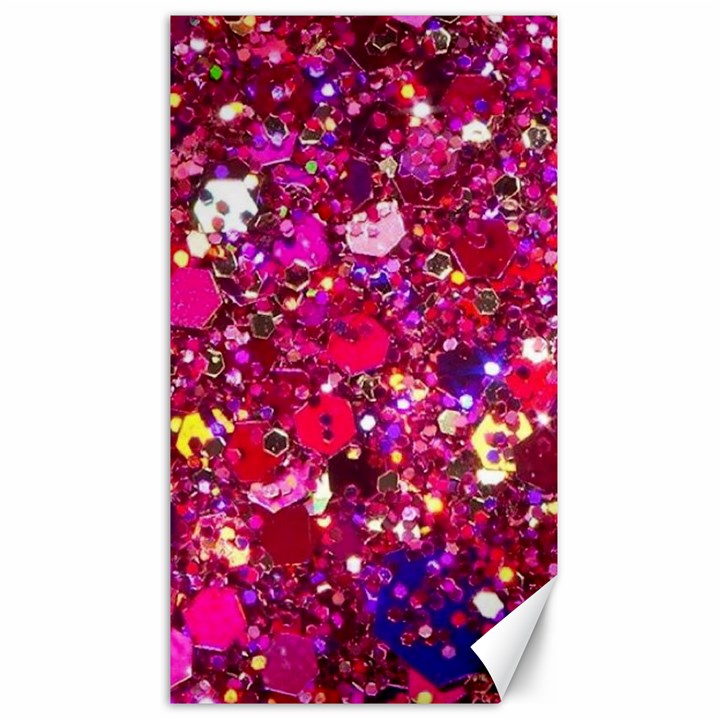 Pink Glitter, Cute, Girly, Glitter, Pink, Purple, Sparkle Canvas 40  x 72 