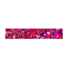 Pink Glitter, Cute, Girly, Glitter, Pink, Purple, Sparkle Premium Plush Fleece Scarf (mini) by nateshop