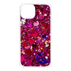 Pink Glitter, Cute, Girly, Glitter, Pink, Purple, Sparkle Iphone 13 Tpu Uv Print Case by nateshop