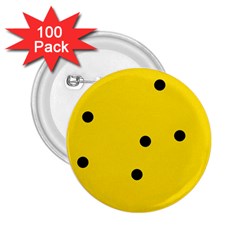 Punch Hole, Black Hole 2 25  Buttons (100 Pack)  by nateshop