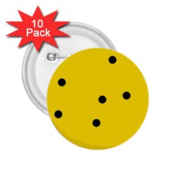 Punch Hole, Black Hole 2 25  Buttons (10 Pack)  by nateshop