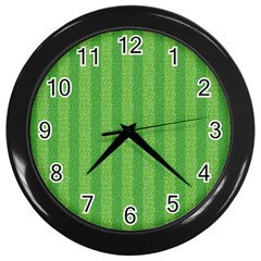 Punch Hole Wall Clock (black) by nateshop