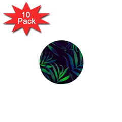 Tree Leaves 1  Mini Buttons (10 Pack)  by nateshop