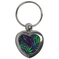 Tree Leaves Key Chain (heart) by nateshop