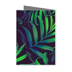 Tree Leaves Mini Greeting Cards (pkg Of 8) by nateshop