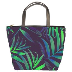 Tree Leaves Bucket Bag by nateshop