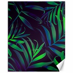 Tree Leaves Canvas 11  X 14  by nateshop