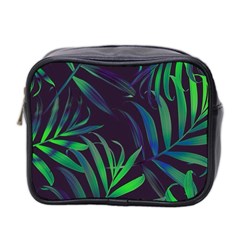 Tree Leaves Mini Toiletries Bag (two Sides) by nateshop