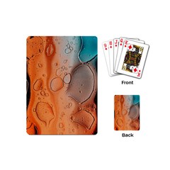 Water Screen Playing Cards Single Design (mini) by nateshop