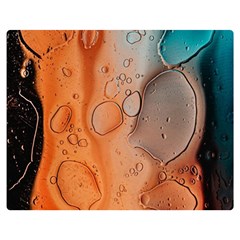 Water Screen Two Sides Premium Plush Fleece Blanket (medium) by nateshop