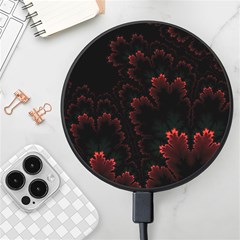 Amoled Red N Black Wireless Fast Charger(black) by nateshop