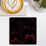 Amoled Red N Black UV Print Square Tile Coaster  Front