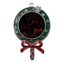 Amoled Red N Black Metal X mas Lollipop With Crystal Ornament by nateshop