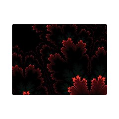 Amoled Red N Black Premium Plush Fleece Blanket (mini) by nateshop