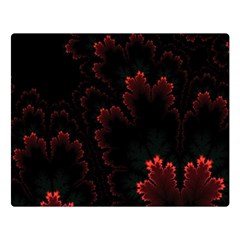 Amoled Red N Black Premium Plush Fleece Blanket (large) by nateshop