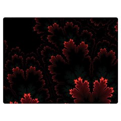 Amoled Red N Black Premium Plush Fleece Blanket (extra Small) by nateshop