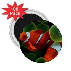 Fish 2 25  Magnets (100 Pack)  by nateshop