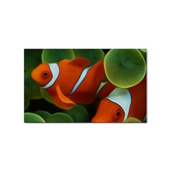 Fish Sticker Rectangular (10 Pack)