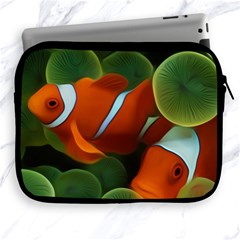 Fish Apple Ipad 2/3/4 Zipper Cases by nateshop