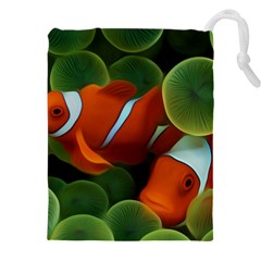 Fish Drawstring Pouch (4xl) by nateshop