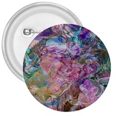 Abstract Waves 3  Buttons by kaleidomarblingart