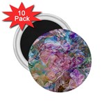 Abstract waves 2.25  Magnets (10 pack)  Front