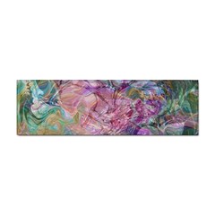 Abstract Waves Sticker (bumper) by kaleidomarblingart