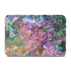 Abstract Waves Plate Mats by kaleidomarblingart