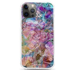 Abstract Waves Iphone 12 Pro Max Tpu Uv Print Case by kaleidomarblingart