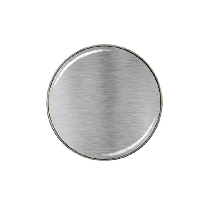 Aluminum Textures, Horizontal Metal Texture, Gray Metal Plate Hat Clip Ball Marker (4 pack)