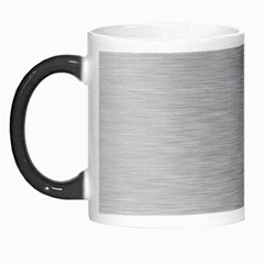 Aluminum Textures, Horizontal Metal Texture, Gray Metal Plate Morph Mug by nateshop