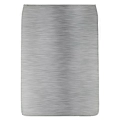 Aluminum Textures, Horizontal Metal Texture, Gray Metal Plate Removable Flap Cover (l) by nateshop