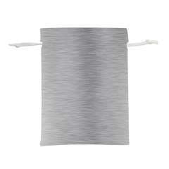 Aluminum Textures, Horizontal Metal Texture, Gray Metal Plate Lightweight Drawstring Pouch (s) by nateshop