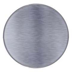 Aluminum Textures, Horizontal Metal Texture, Gray Metal Plate Wireless Fast Charger(white) by nateshop