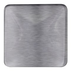 Aluminum Textures, Horizontal Metal Texture, Gray Metal Plate Square Glass Fridge Magnet (4 Pack) by nateshop