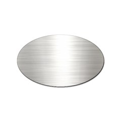 Aluminum Textures, Polished Metal Plate Sticker Oval (10 Pack) by nateshop